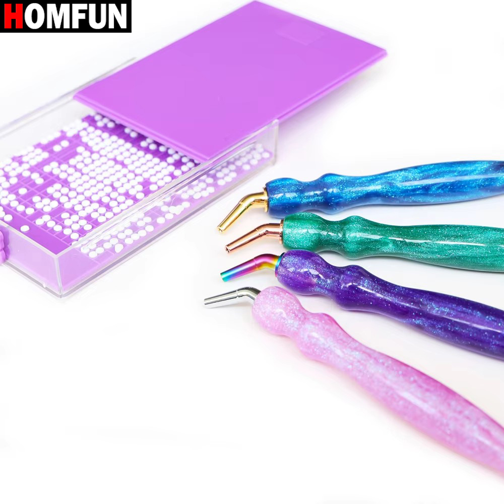 Resin Art Tool Kit - HOMFUN 5D Diamond Painting Pen Set