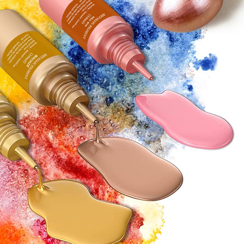 Resin Dye Opaque - 15ml Metal Resin Pigment Alcohol Liquid