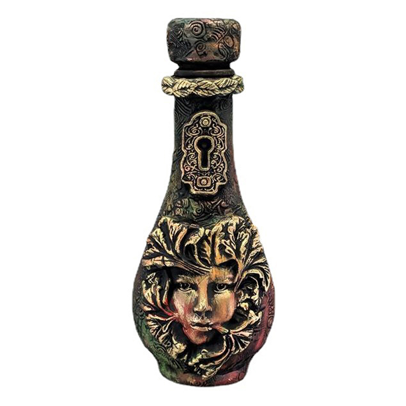 Resin Art Bottle - New Witch Bottle Celestial Decorative Moon