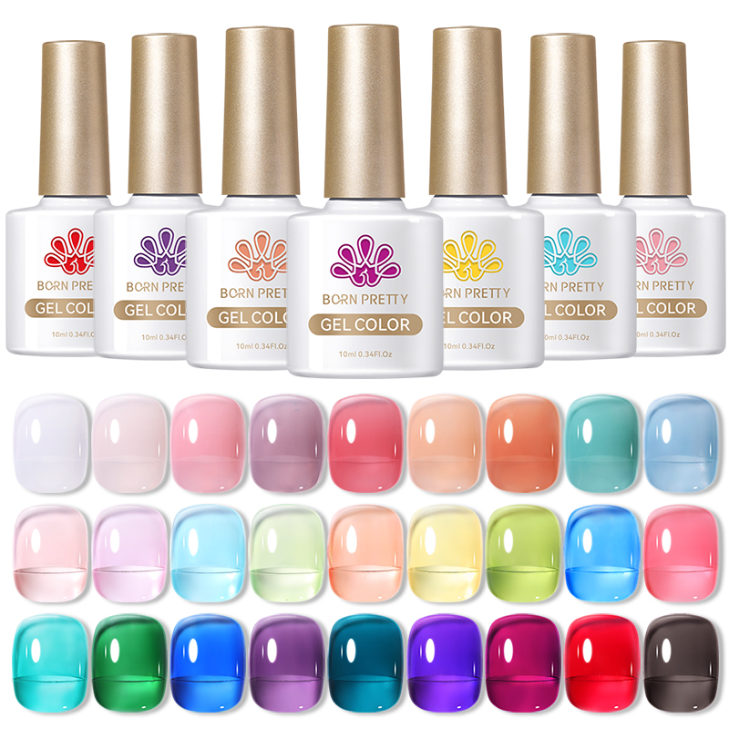 Resin Dye Opaque - BORN PRETTY 10ml Translucent Jelly Nude