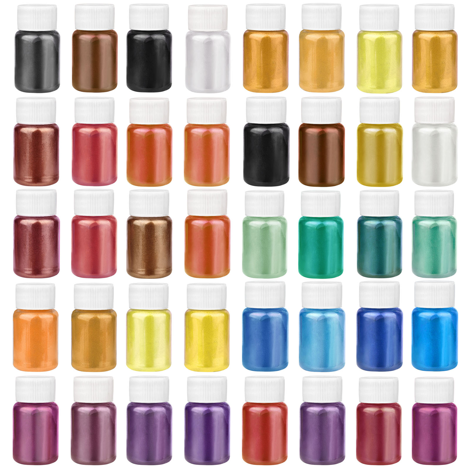 4 Colors/Set Pearlescent Powde - огляд і ціна Resin Dye Opaque