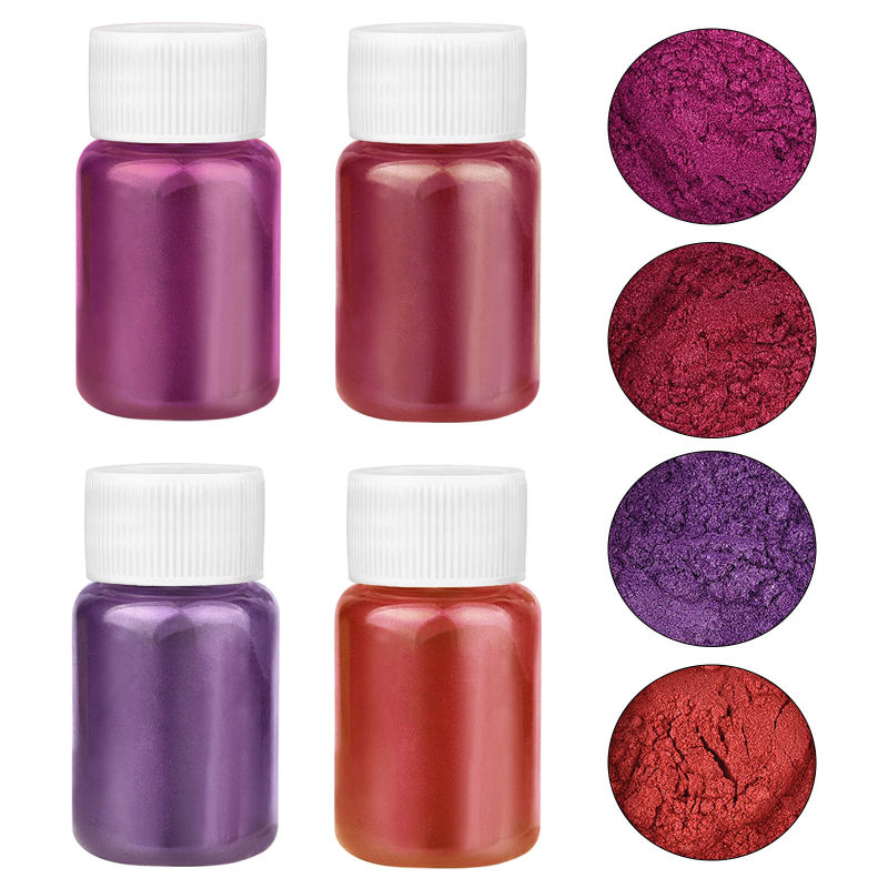 4 Colors/Set Pearlescent Powde - огляд і ціна Resin Dye Opaque