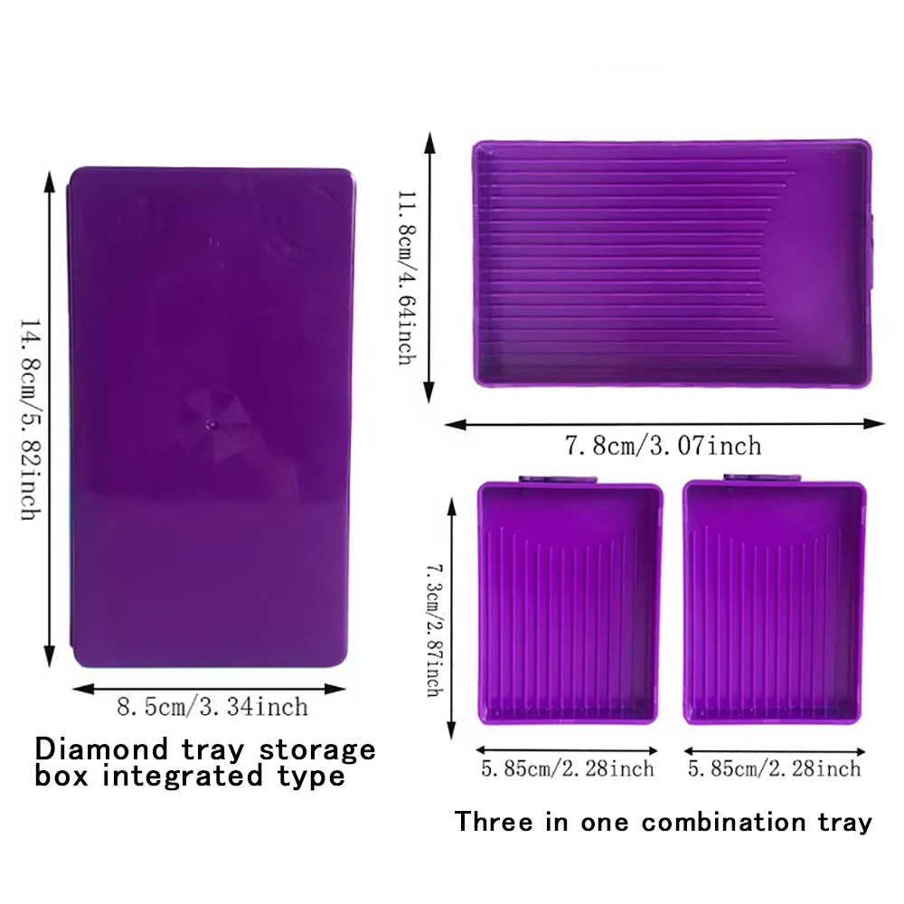 Diamond Painting Tray with Lid - огляд і ціна Resin Art Canvas