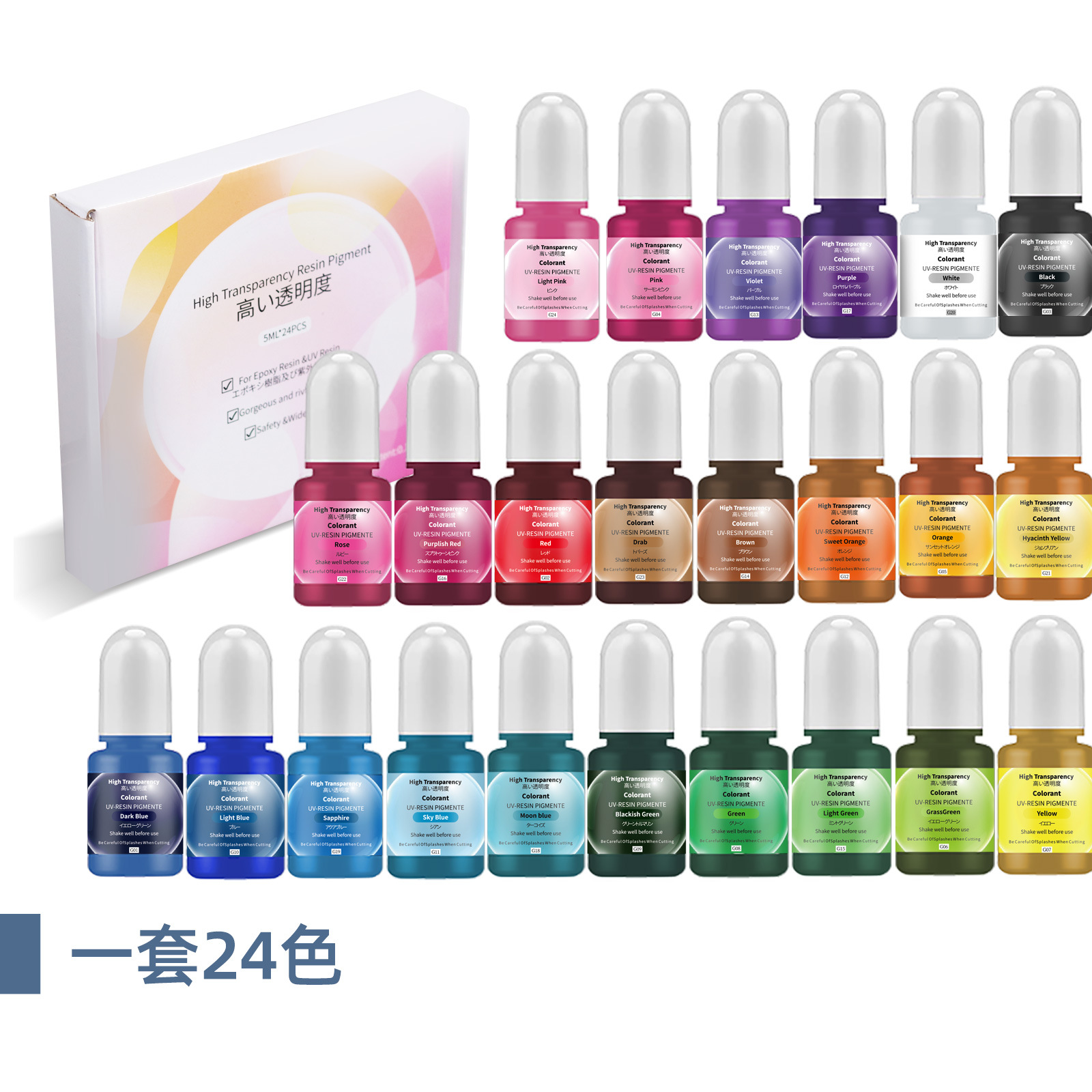 High Concentration Resin Color - огляд і ціна Resin Color Paste