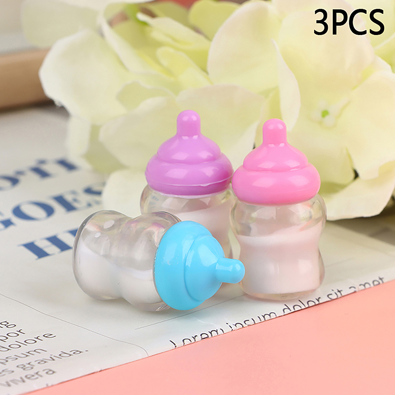 3PCS Dollhouse Baby Bottle Acc - огляд і ціна Resin Art Bottle