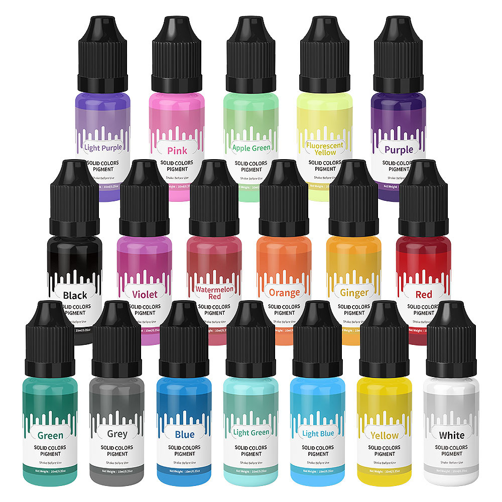 18Colors 10ml Macaron Solid Pa - огляд і ціна Resin Color Paste