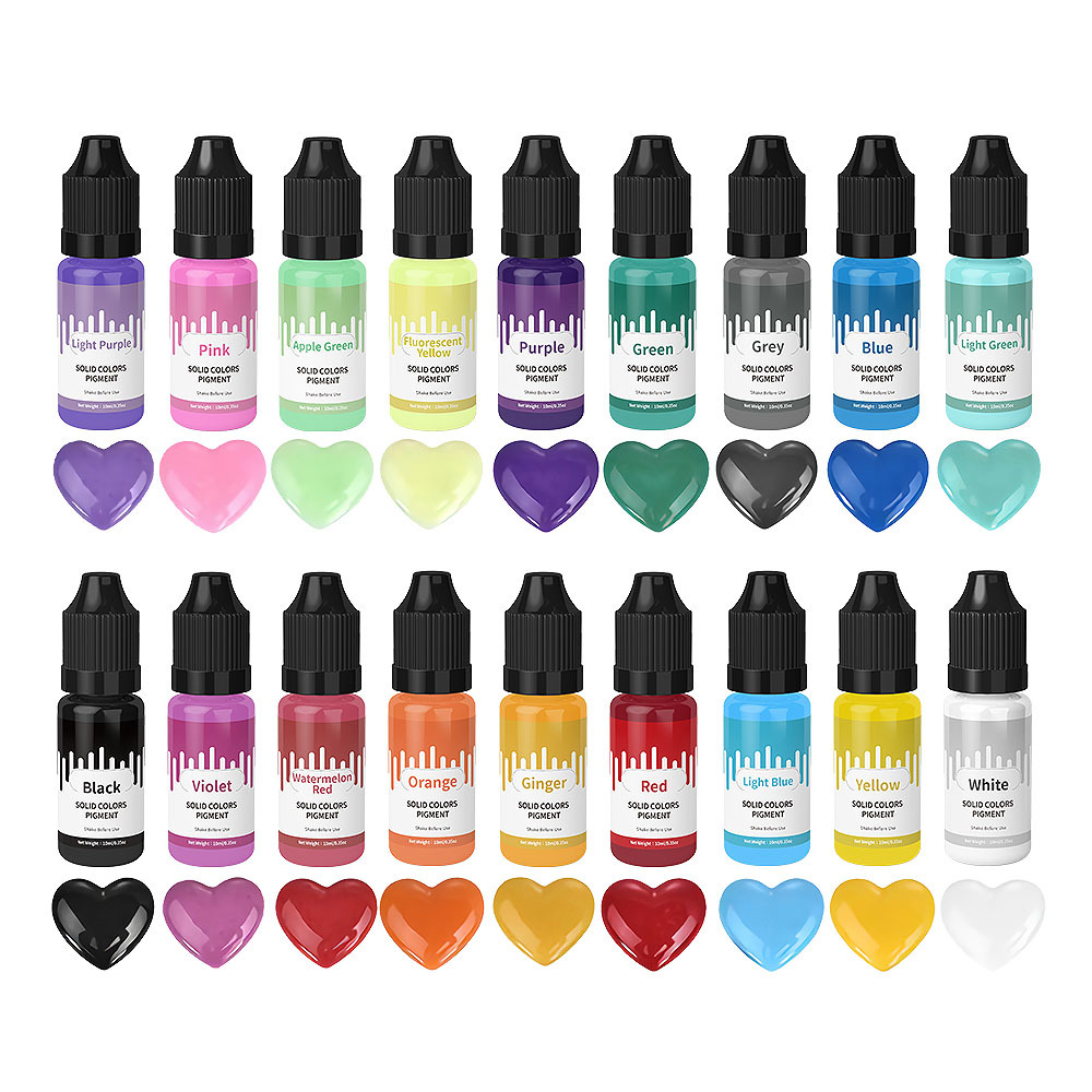 18Colors 10ml Macaron Solid Pa - огляд і ціна Resin Color Paste