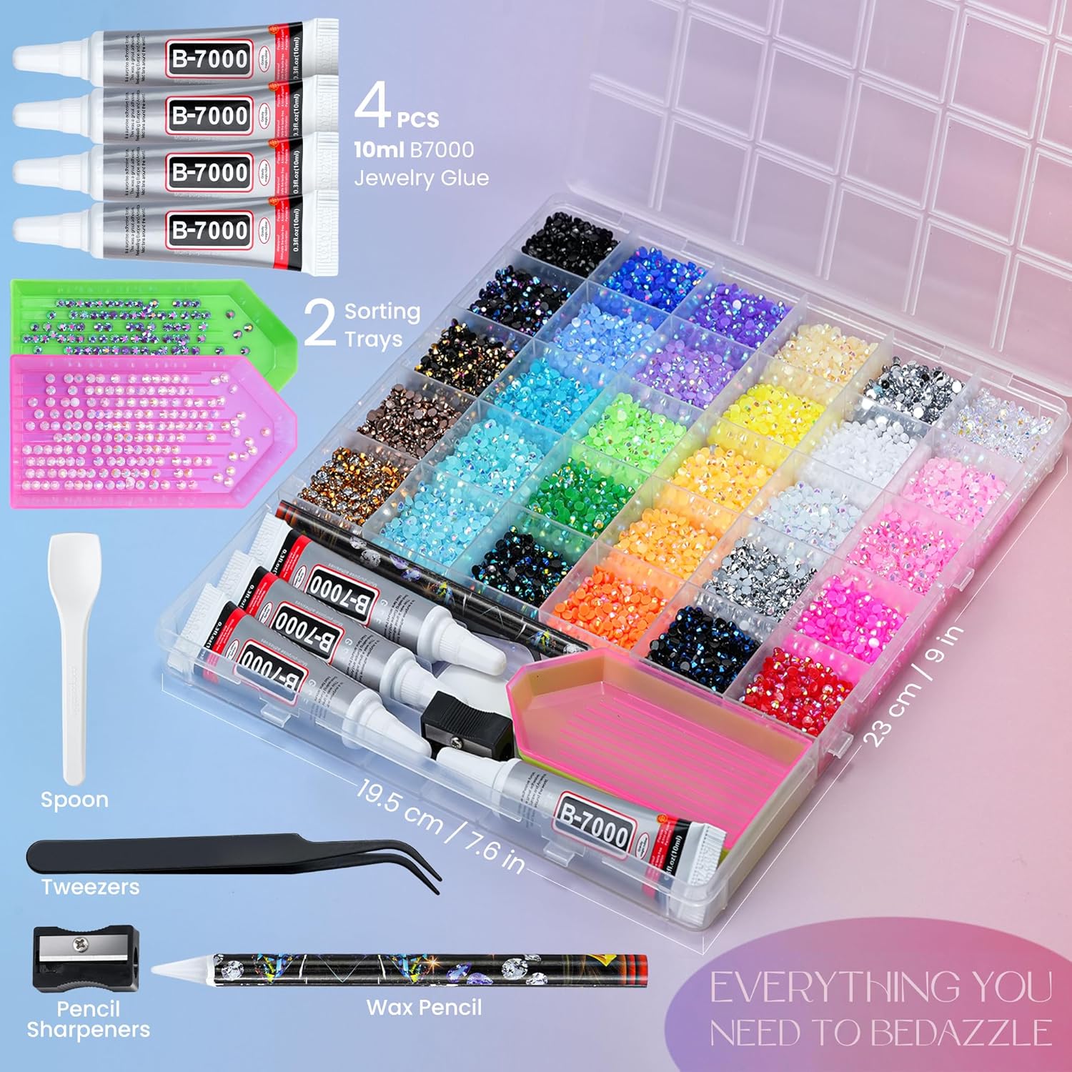 Resin Jelly Rhinestones Kit, 3 - огляд і ціна Resin Art Tool Kit