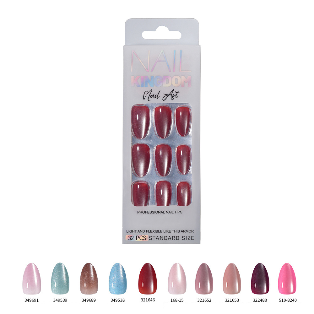 VITAGWX 32pcs Press on Nails A - огляд і ціна Resin Color Paste