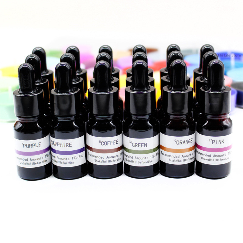 10ml Liquid Candle Dye High Co - огляд і ціна Resin Dye Opaque