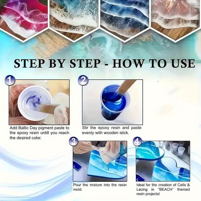 24 Colors/8 Colors 5g 0.18oz P - огляд і ціна Resin Dye Opaque