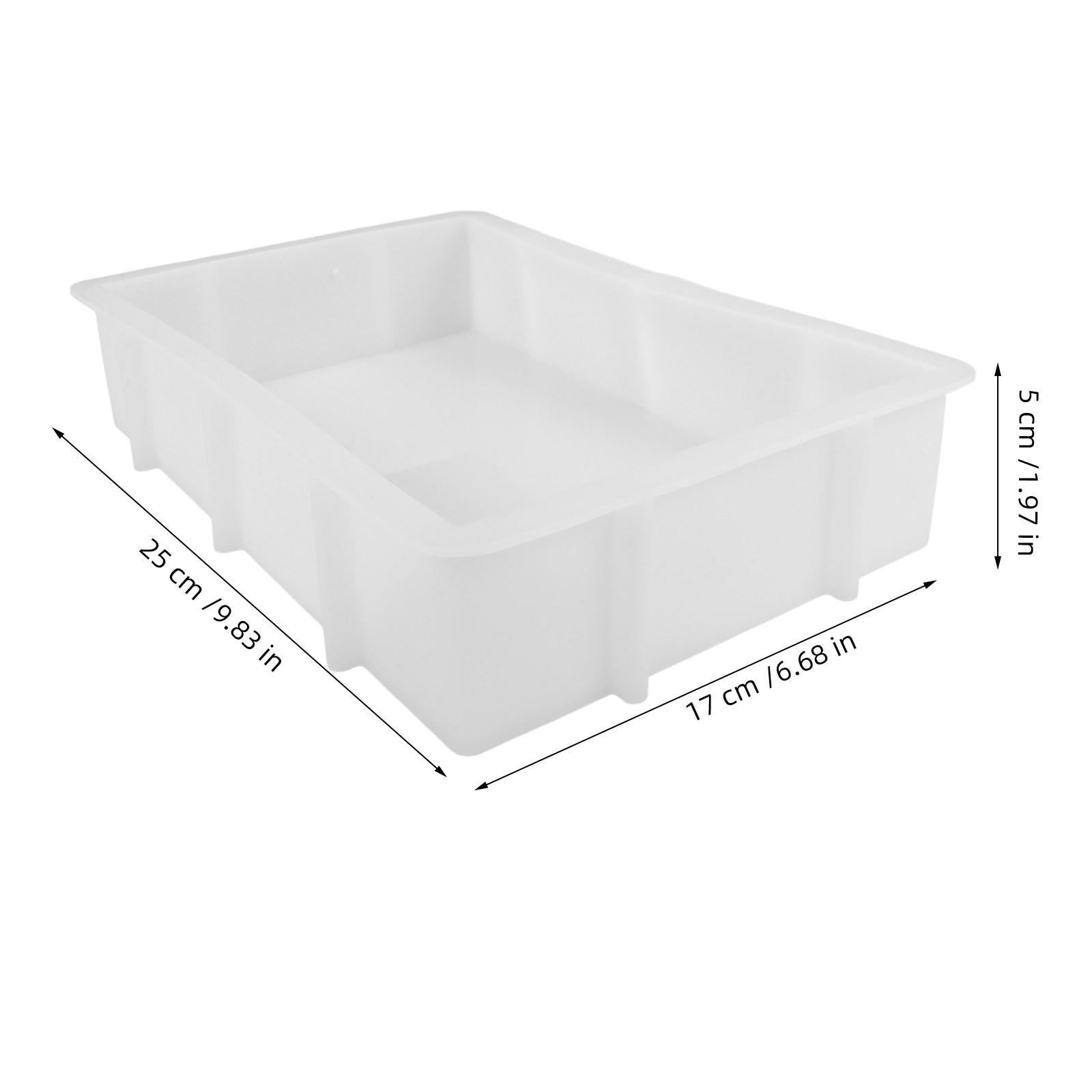 Large Rectangle Resin Silicone - огляд і ціна Tray Mold Rectangle