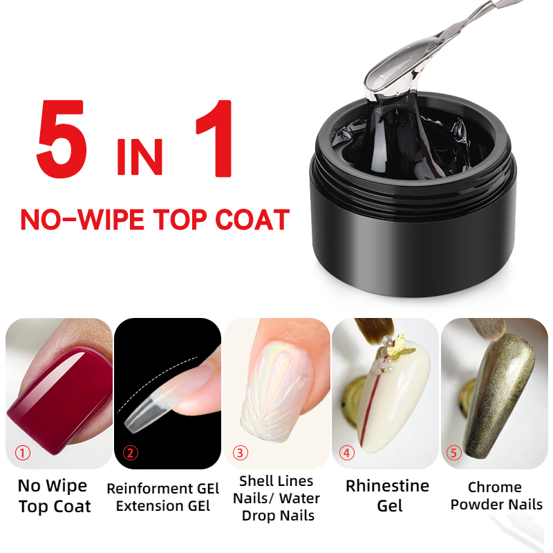 MSHARE 3D Top Coat Gel 50ml 5  - огляд і ціна Resin Color Paste