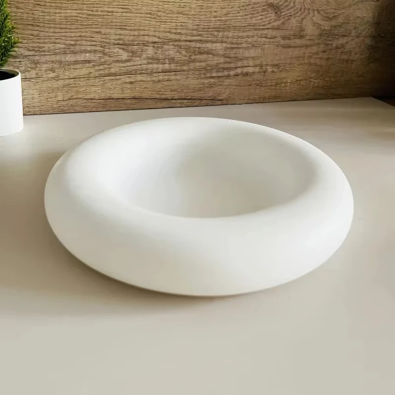 Big Round Tray Cement Silicone - огляд і ціна Tray Mold Rectangle