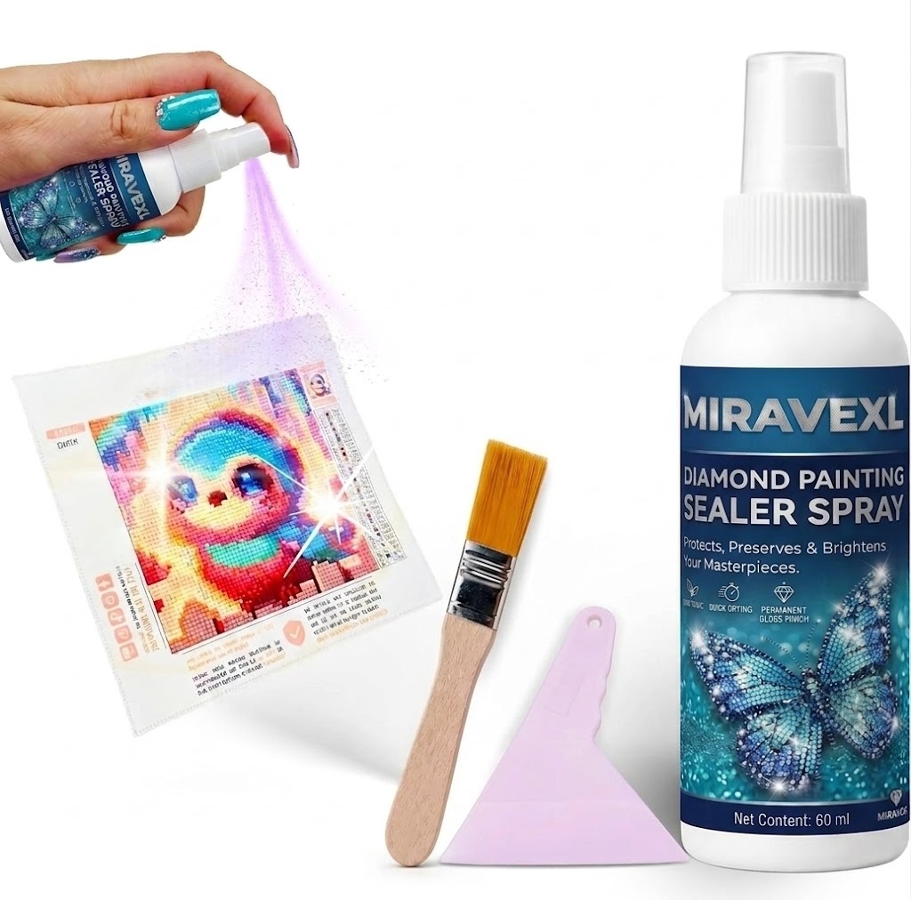 Lock in Your Brilliance:Mirave - огляд і ціна Resin Art Canvas