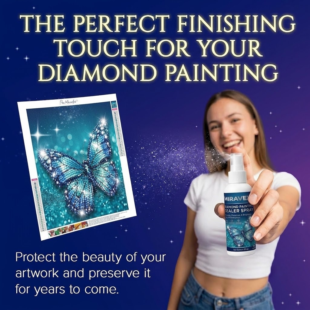 Lock in Your Brilliance:Mirave - огляд і ціна Resin Art Canvas