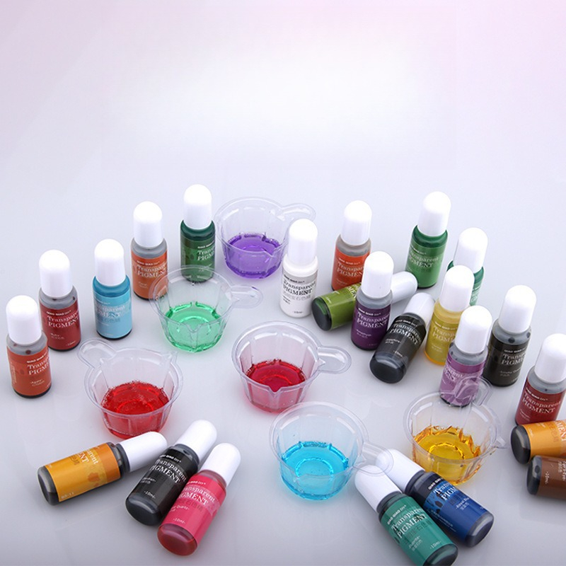 Resin Pigment Transparent Gems - огляд і ціна Resin Color Paste