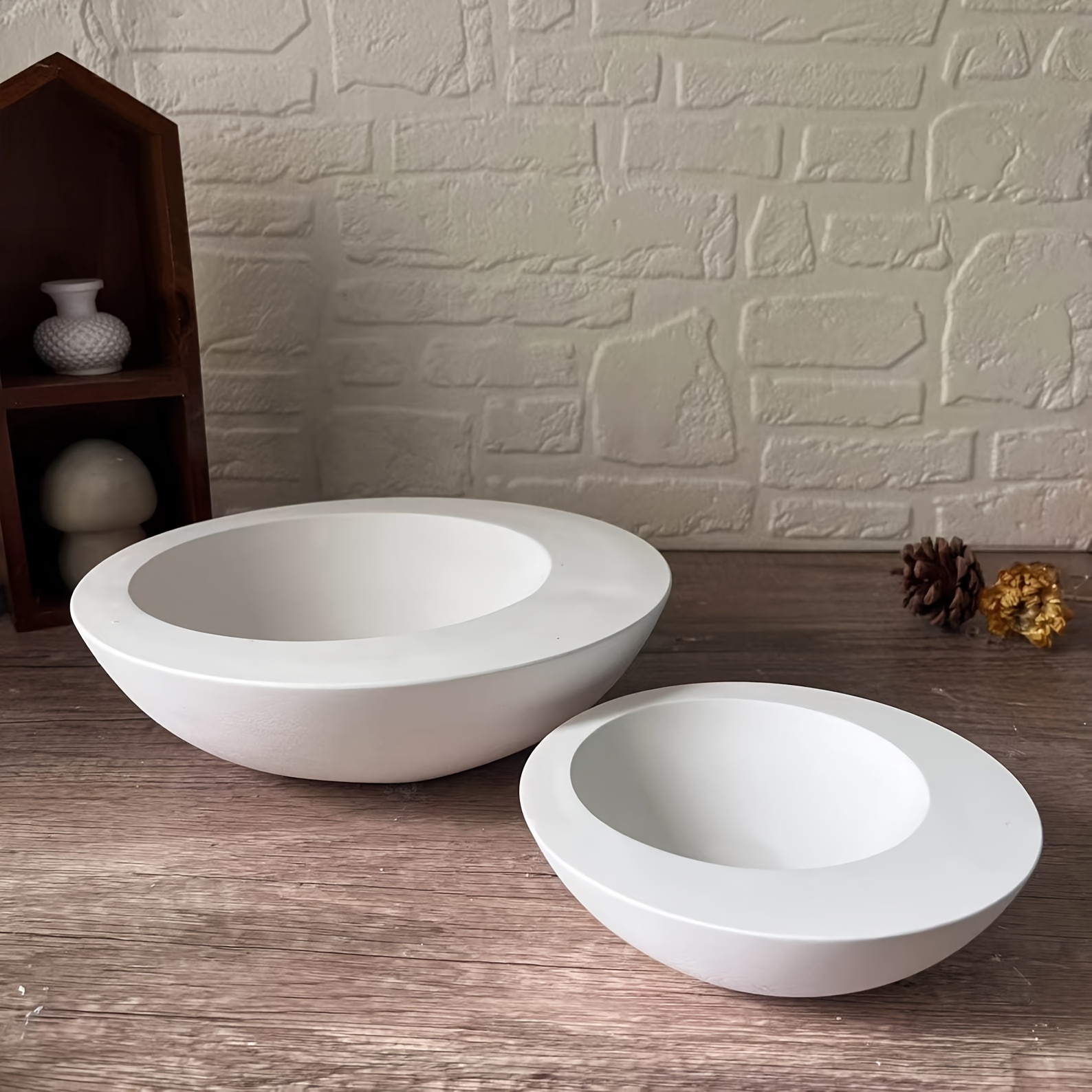 1pc Irregular Round Bowl-Shape - огляд і ціна Tray Mold Rectangle