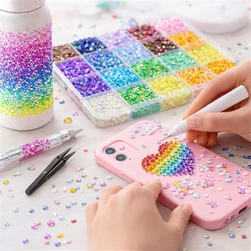 3mm Color Diy Resin Rhinestone - огляд і ціна Resin Art Tool Kit