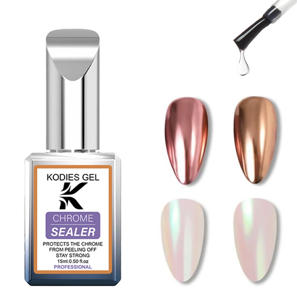 KODIES GEL Chrome Top Coat No  - огляд і ціна Resin Color Paste
