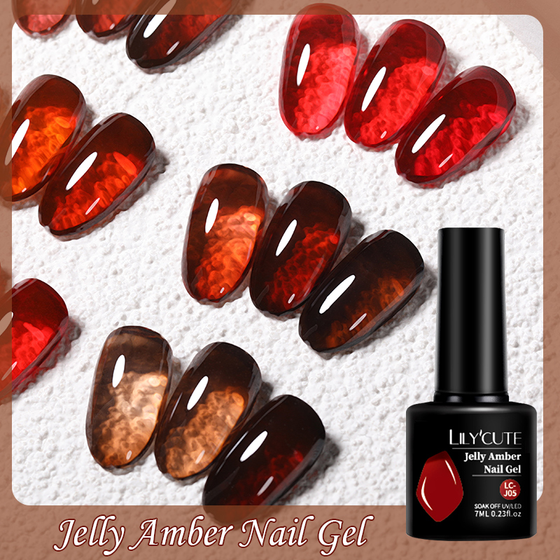 LILYCUTE 7ML Jelly Amber Gel N - огляд і ціна Resin Dye Opaque