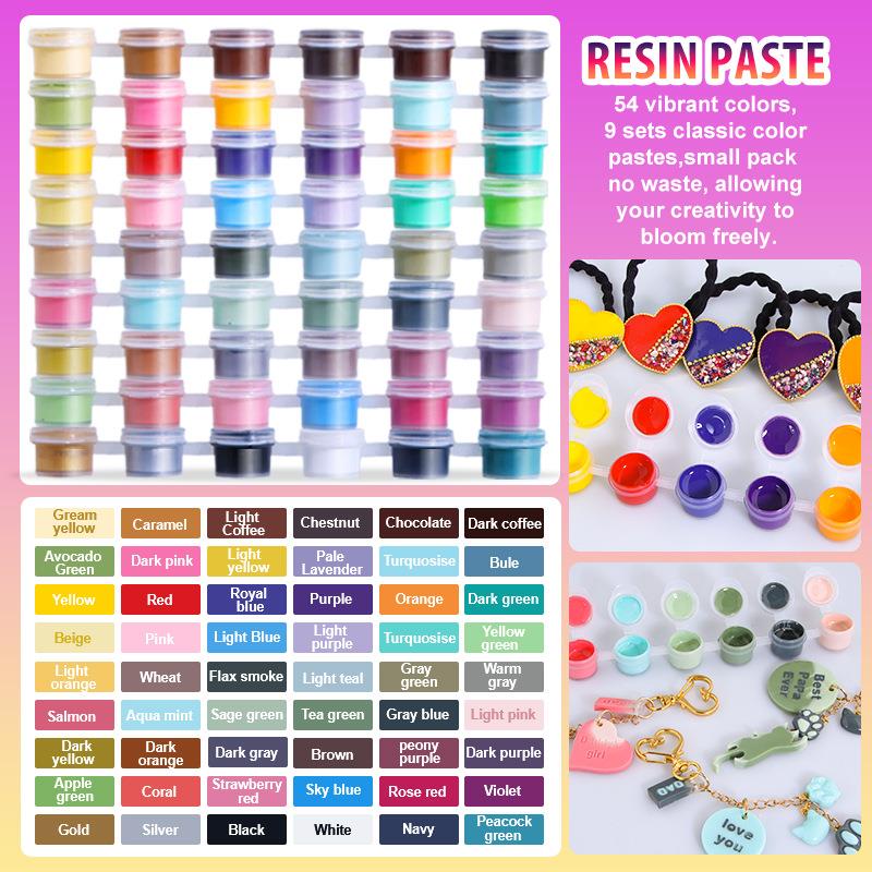 6colors/Set Paste Pigment UV R - огляд і ціна Resin Color Paste