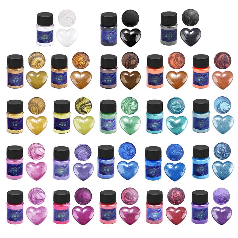 24Colors Epoxy Resin Dye Mica  - огляд і ціна Resin Color Paste
