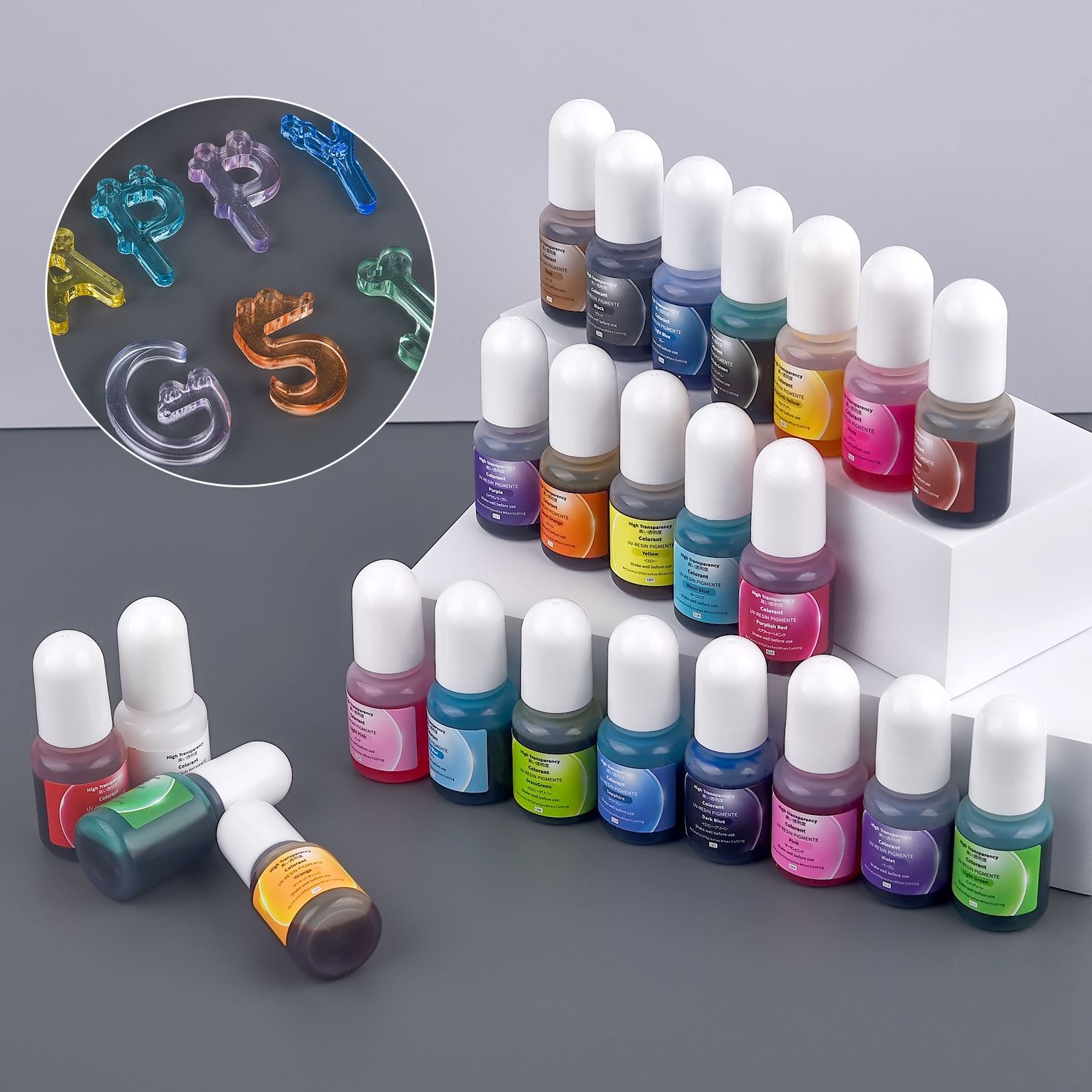 24Colors 5ml Epoxy Resin Pigme - огляд і ціна Resin Dye Opaque
