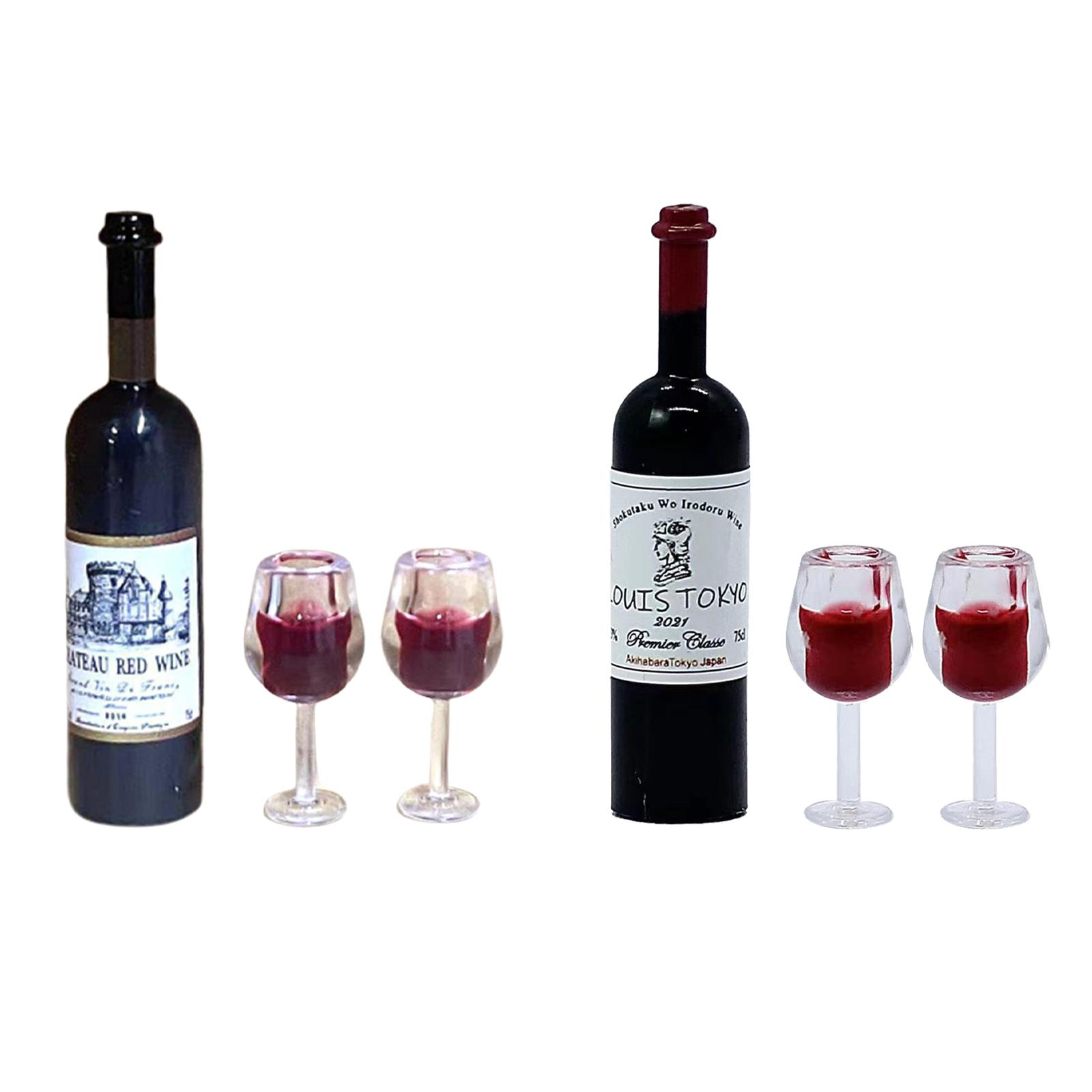 1/12 Scale Dollhouse Wine Bott - огляд і ціна Resin Art Bottle