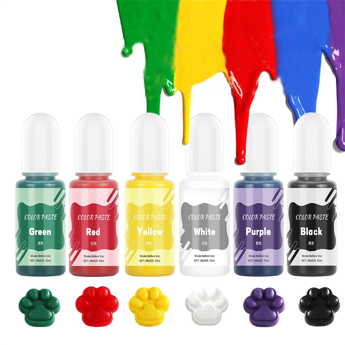 10ml Solid Color Paste High Co - огляд і ціна Resin Color Paste