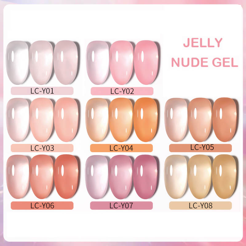 LILYCUTE 7ML Jelly Pink Nude G - огляд і ціна Resin Dye Opaque