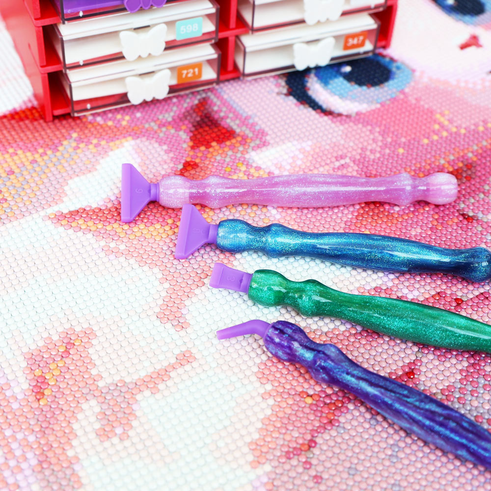 HOMFUN 5D Diamond Painting Pen - огляд і ціна Resin Art Tool Kit