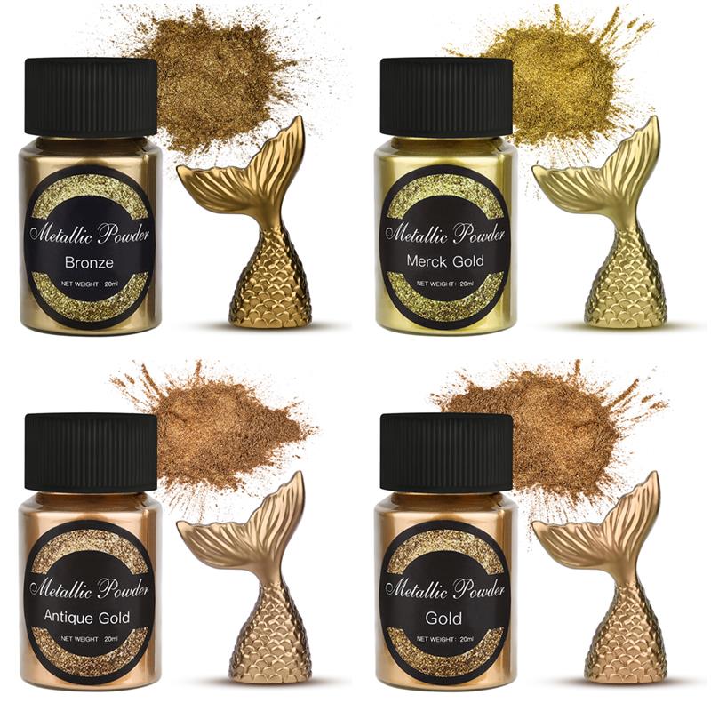 20 Ml Shimmer Metallic Gold Si - огляд і ціна Resin Dye Opaque