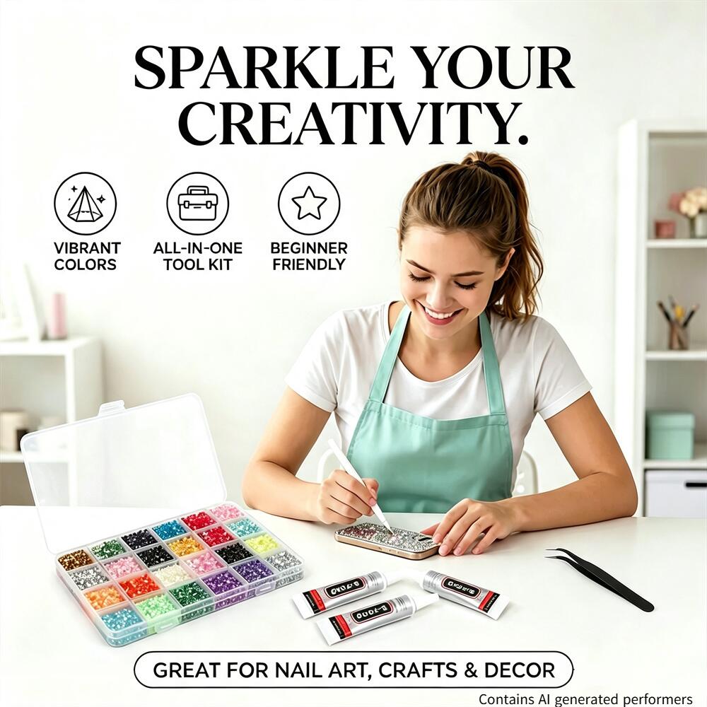 Multi Color 3mm Flatback Resin - огляд і ціна Resin Art Tool Kit